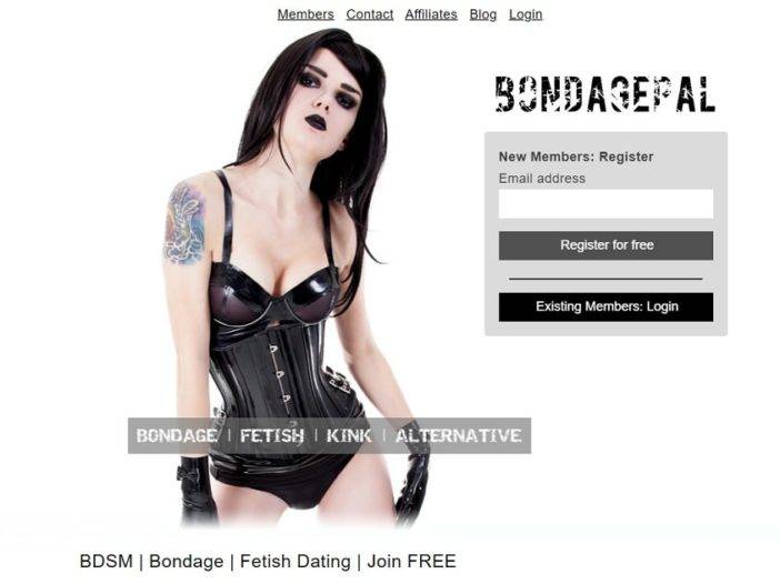 BondagePal Main Page