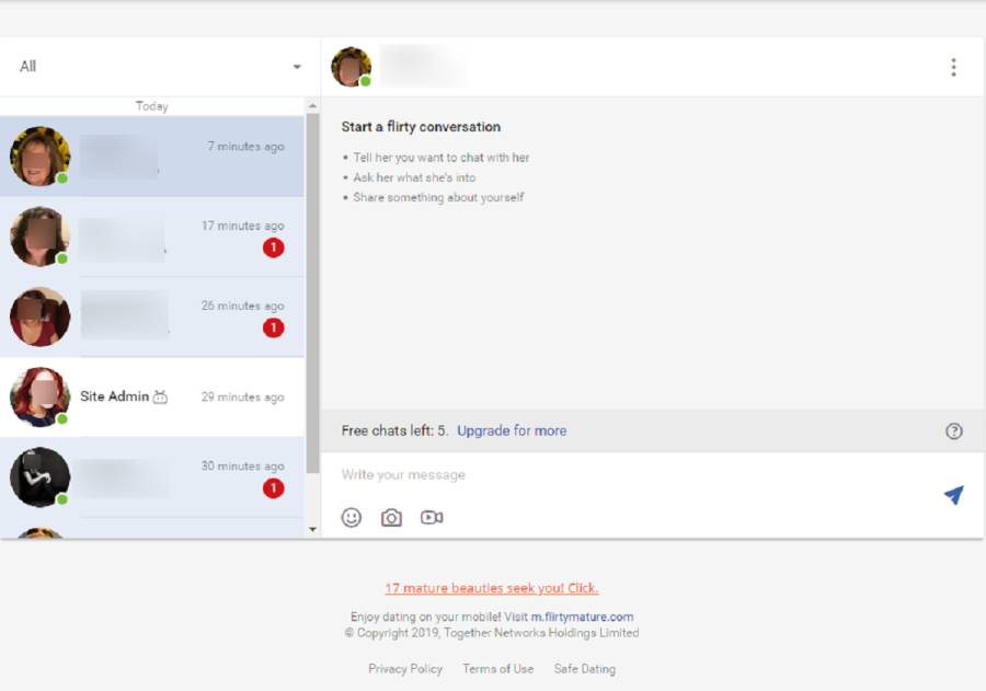 FlirtyMature Matchmaking and Chatting