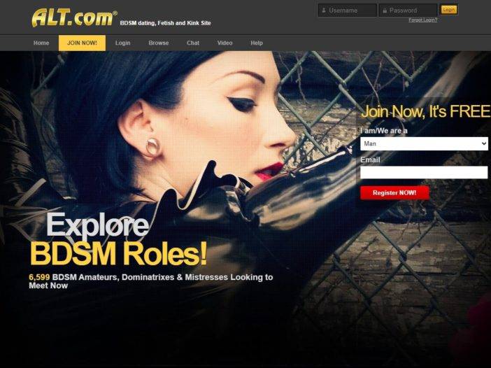 MatchBDSM Main Page 